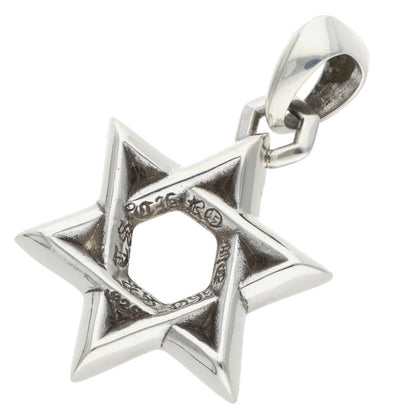 Chrome Hearts Star of David Pendant Silver 925 Size ONE SIZE