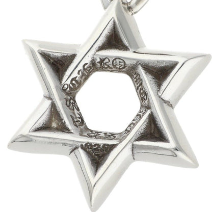 Chrome Hearts Star of David Pendant Silver 925 Size ONE SIZE