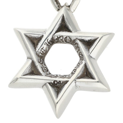 Chrome Hearts Star of David Pendant Silver 925 Size ONE SIZE