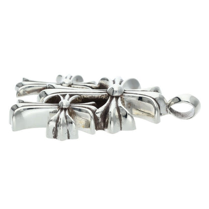 Chrome Hearts Triple Small CH Cross Pendant Size ONE SIZE