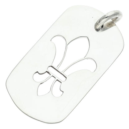 Chrome Hearts Large Silver Dog Tag Pendant Size ONE SIZE