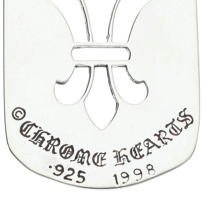 Chrome Hearts Large Silver Dog Tag Pendant Size ONE SIZE
