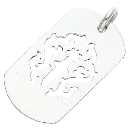 Chrome Hearts Large Dagger Cutout Dog Tag Necklace