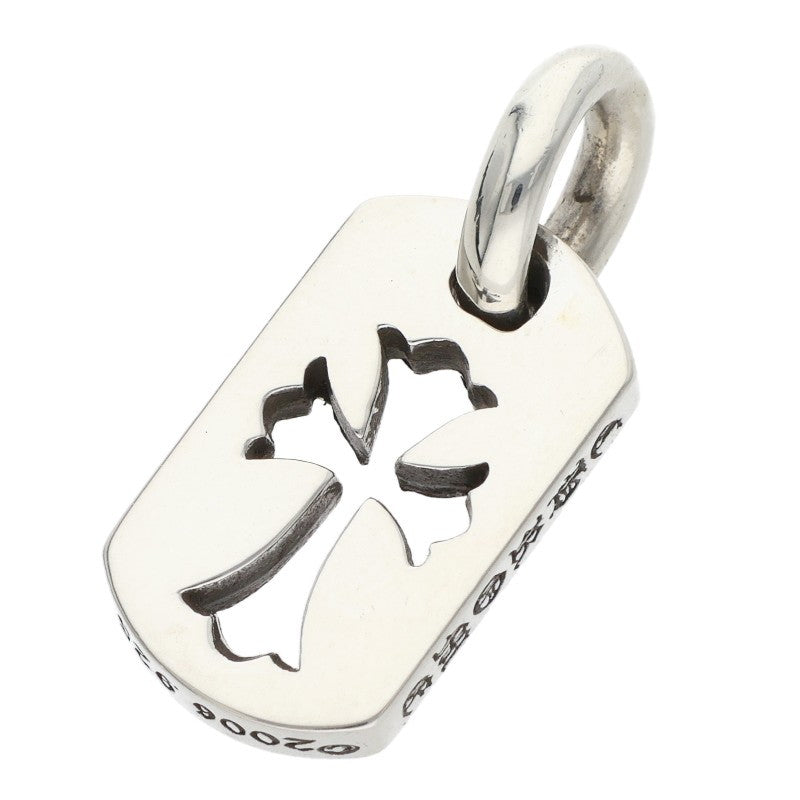 Chrome Hearts Tiny Cutout Cross Dog 925 Silver Size ONE SIZE