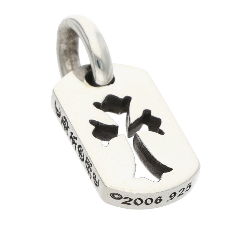 Chrome Hearts Tiny Cutout Cross Dog 925 Silver Size ONE SIZE