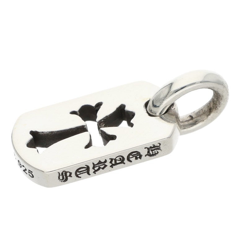 Chrome Hearts Tiny Cutout Cross Dog 925 Silver Size ONE SIZE