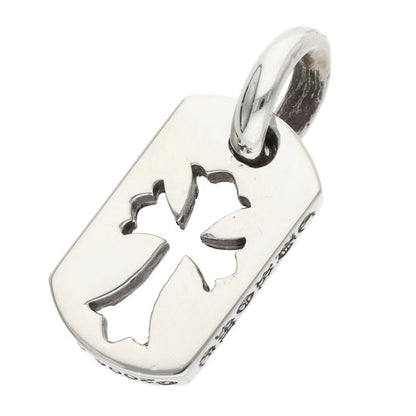 Chrome Hearts Tiny Cutout Cross Dog 925 Silver Size ONE SIZE