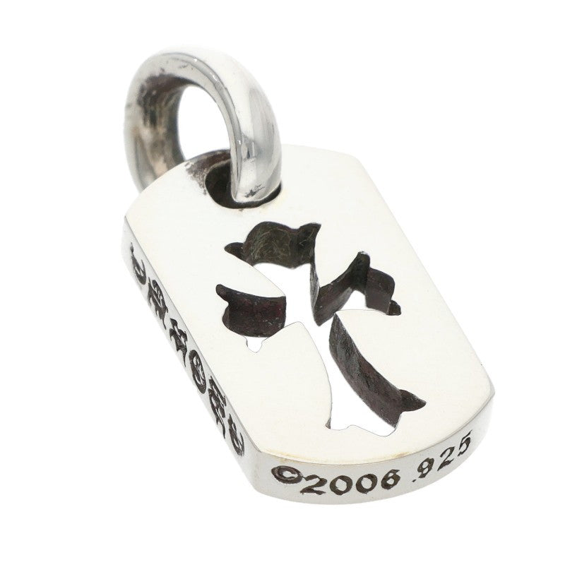 Chrome Hearts Tiny Cutout Cross Dog 925 Silver Size ONE SIZE