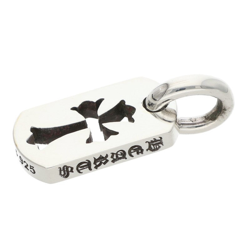 Chrome Hearts Tiny Cutout Cross Dog 925 Silver Size ONE SIZE