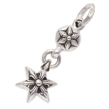 Chrome Hearts 1 Ball 6 Point Star Silver Charm Size ONE SIZE