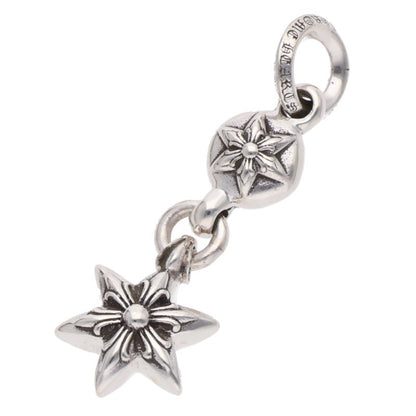 Chrome Hearts 1 Ball 6 Point Star Silver Charm Size ONE SIZE