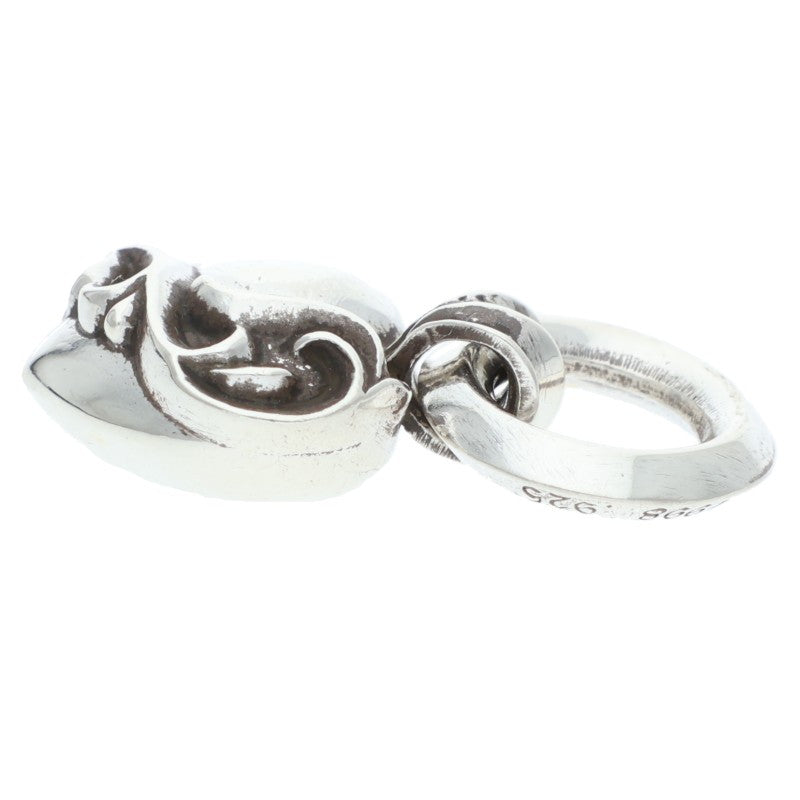Chrome Hearts Heart Charm 925 Silver Charm Size ONE SIZE
