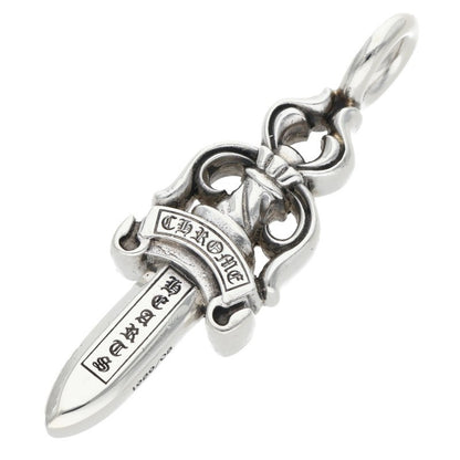 Chrome Hearts 925 Silver Double Dagger Pendant Size ONE SIZE
