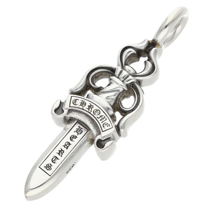Chrome Hearts 925 Silver Double Dagger Pendant Size ONE SIZE