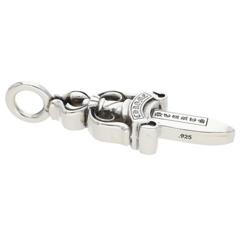 Chrome Hearts 925 Silver Double Dagger Pendant Size ONE SIZE