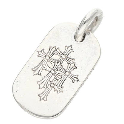 Chrome Hearts 925 Silver Small Dog Tag Pendant Size ONE SIZE
