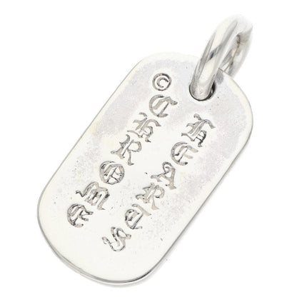 Chrome Hearts 925 Silver Small Dog Tag Pendant Size ONE SIZE