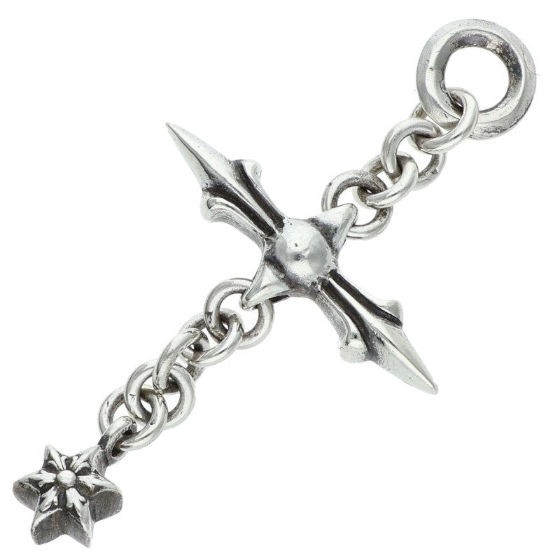 Chrome Hearts ROLY CROSS 925 Silver Charm Size ONE SIZE