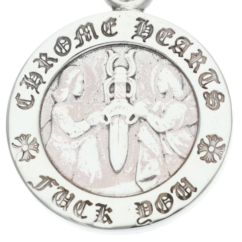 Chrome Hearts Angel Medal Silver Charm V1 Size ONE SIZE