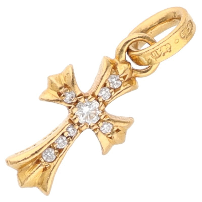 Chrome Hearts 22K Babyfat Pave Diamond Charm