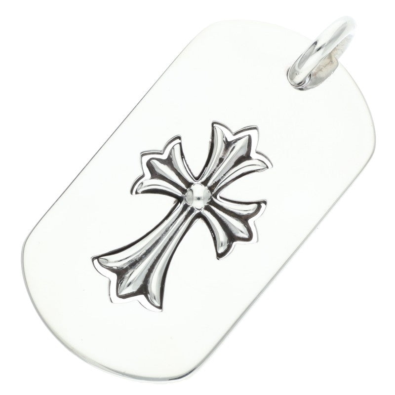 Chrome Hearts 925 Silver Cutout Cross Pendant Size ONE SIZE