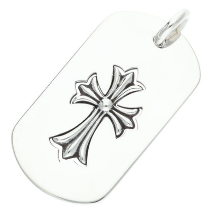 Chrome Hearts 925 Silver Cutout Cross Pendant Size ONE SIZE