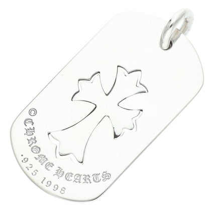 Chrome Hearts 925 Silver Cutout Cross Pendant Size ONE SIZE