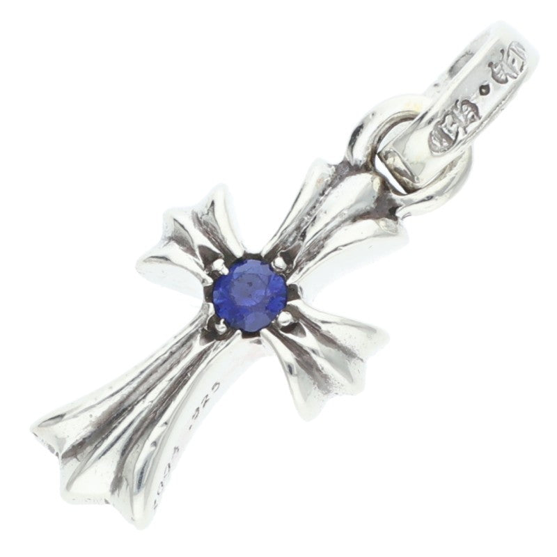 Chrome Hearts 925 Silver Sapphire Pendant Size ONE SIZE
