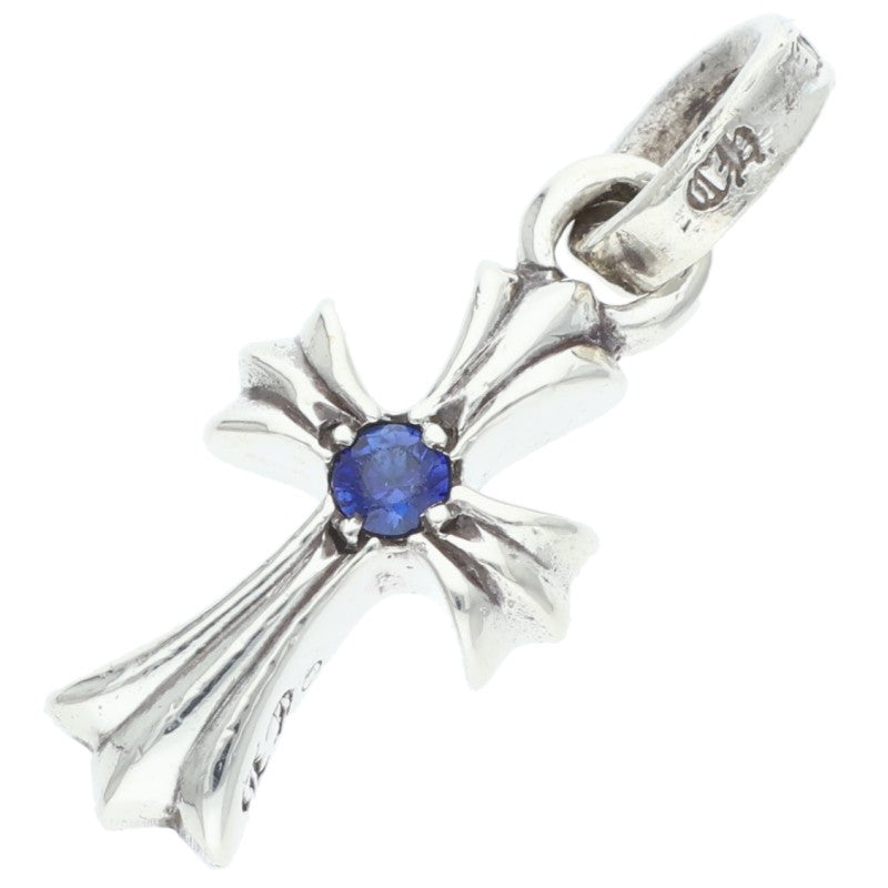 Chrome Hearts 925 Silver Sapphire Pendant Size ONE SIZE