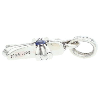 Chrome Hearts 925 Silver Sapphire Pendant Size ONE SIZE