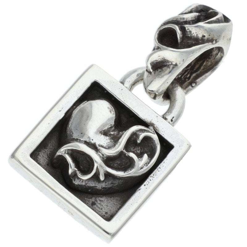 Chrome Hearts Framed Heart Silver Pendant Size ONE SIZE
