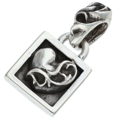 Chrome Hearts Framed Heart Silver Pendant Size ONE SIZE