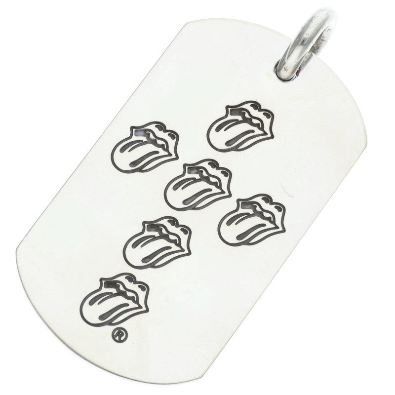 Chrome Hearts Lip & Tongue Dog Pendant Silver Size ONE SIZE