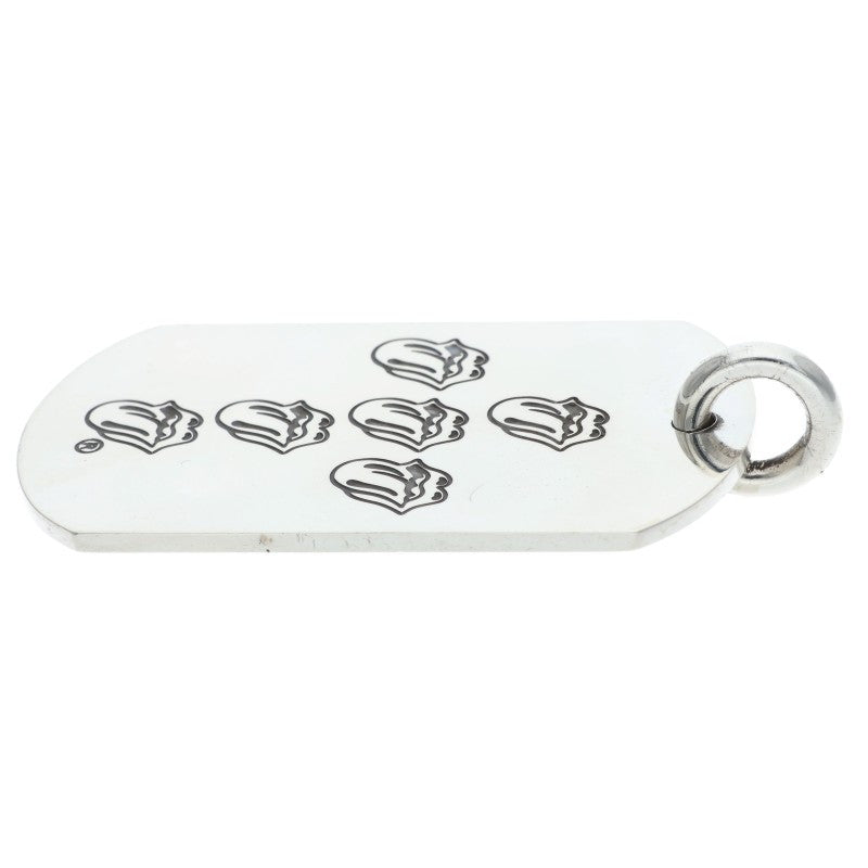 Chrome Hearts Lip & Tongue Dog Pendant Silver Size ONE SIZE