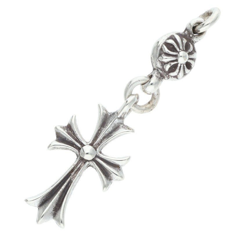 Chrome Hearts 1B Tiny CH Cross Silver Charm Size ONE SIZE