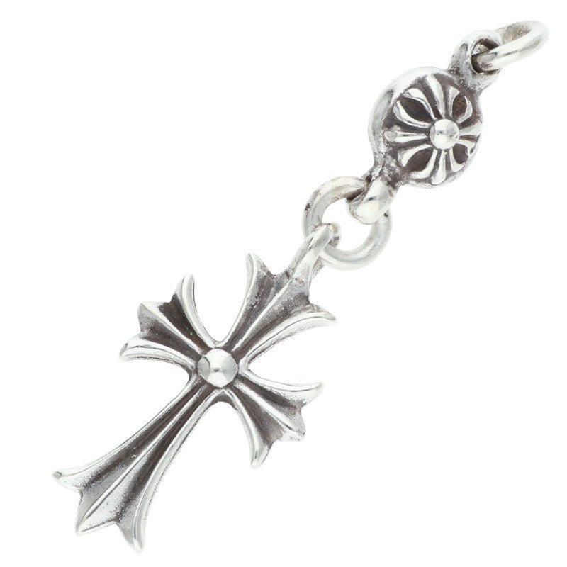 Chrome Hearts 1B Tiny CH Cross Silver Charm Size ONE SIZE