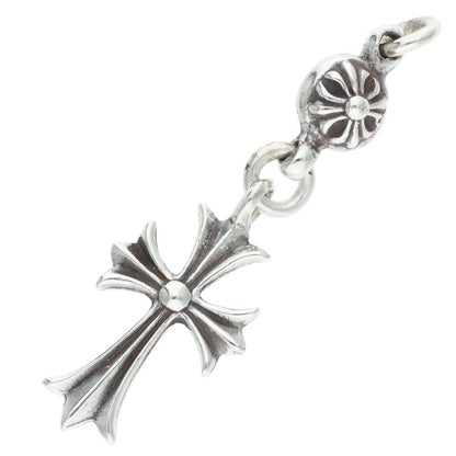 Chrome Hearts 1B Tiny CH Cross Silver Charm Size ONE SIZE