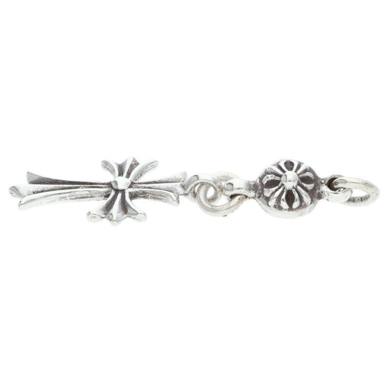 Chrome Hearts 1B Tiny CH Cross Silver Charm Size ONE SIZE
