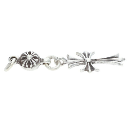 Chrome Hearts 1B Tiny CH Cross Silver Charm Size ONE SIZE