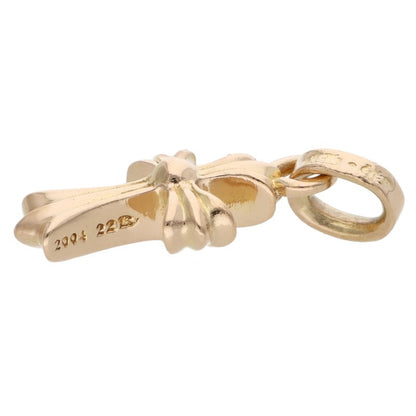 Chrome Hearts 22K Babyfat Cross Gold Necklace Charm