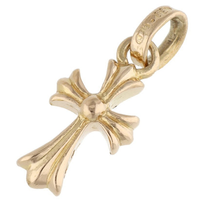 Chrome Hearts 22K Babyfat Cross Gold Necklace Charm