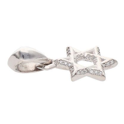 Chrome Hearts 18K White Gold Diamond Charm