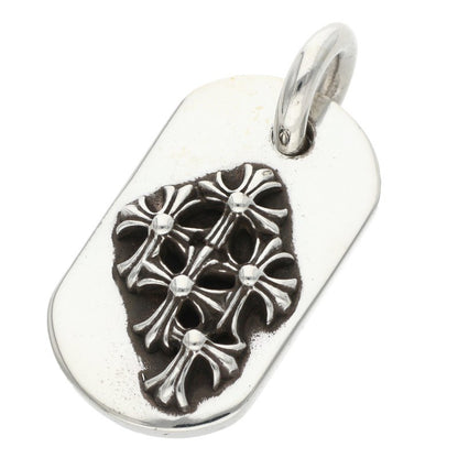 Chrome Hearts 925 Silver Dogtag Necklace Size ONE SIZE