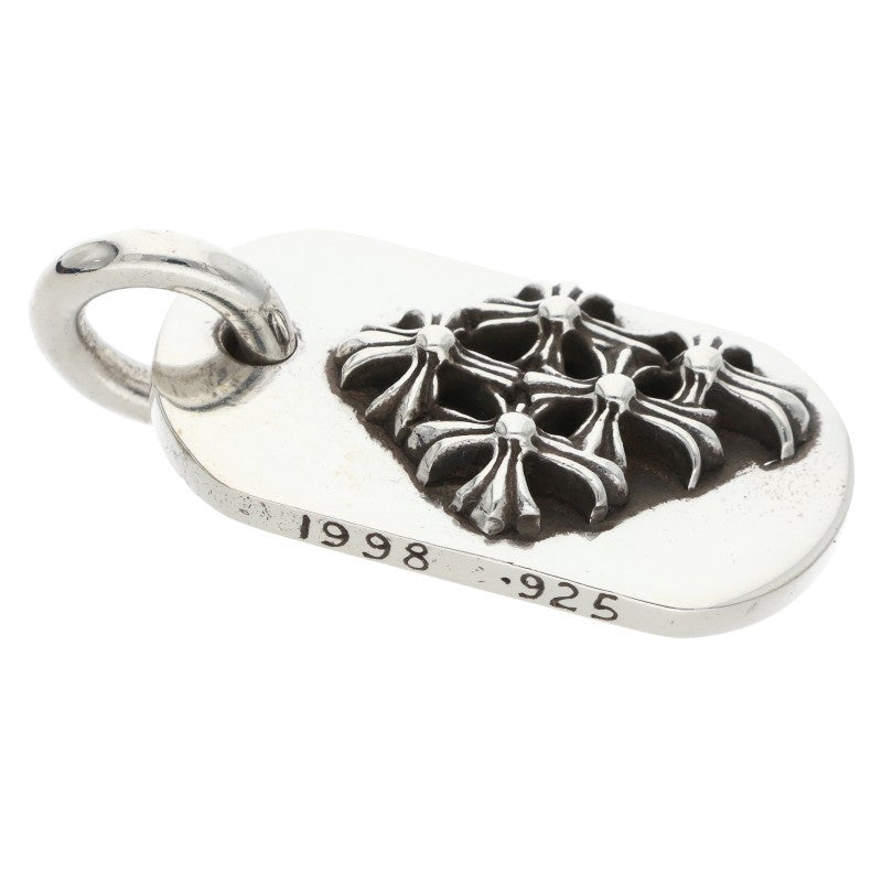 Chrome Hearts 925 Silver Dogtag Necklace Size ONE SIZE