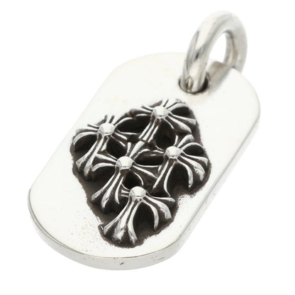 Chrome Hearts 925 Silver Dogtag Necklace Size ONE SIZE
