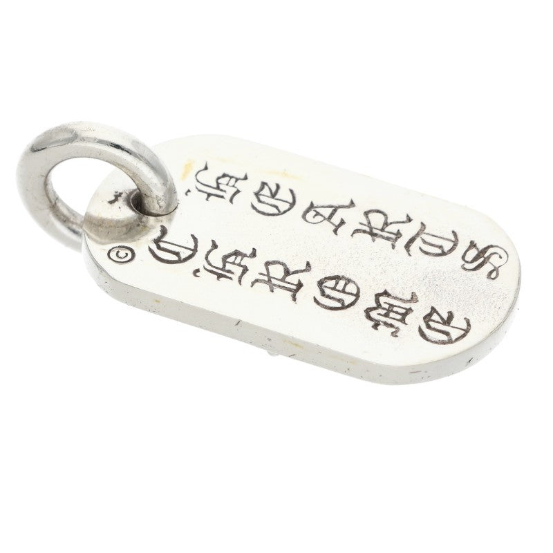 Chrome Hearts 925 Silver Dogtag Necklace Size ONE SIZE