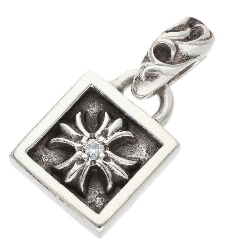 Chrome Hearts Framed CH Plus Silver Charm Size ONE SIZE