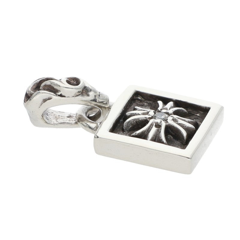 Chrome Hearts Framed CH Plus Silver Charm Size ONE SIZE