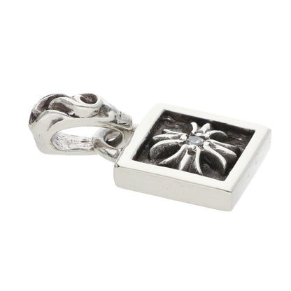 Chrome Hearts Framed CH Plus Silver Charm Size ONE SIZE