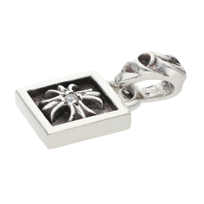 Chrome Hearts Framed CH Plus Silver Charm Size ONE SIZE